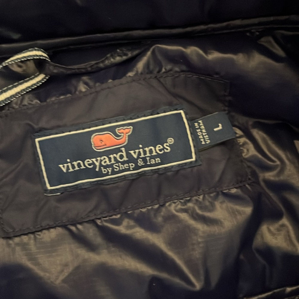 Vineyard Vines Red Puffer Jacket NEW - Picture 10 of 13